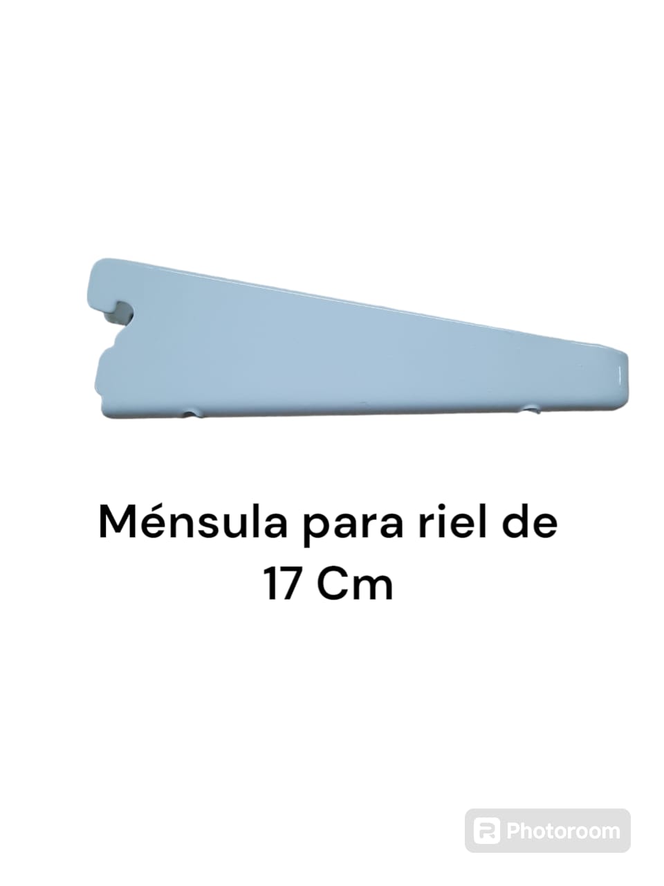 Ménsula para riel de 17 Cm