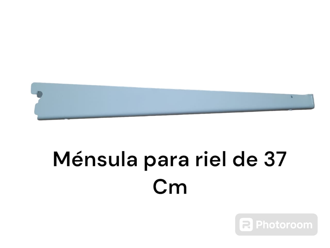 Ménsula para riel de 37 Cm