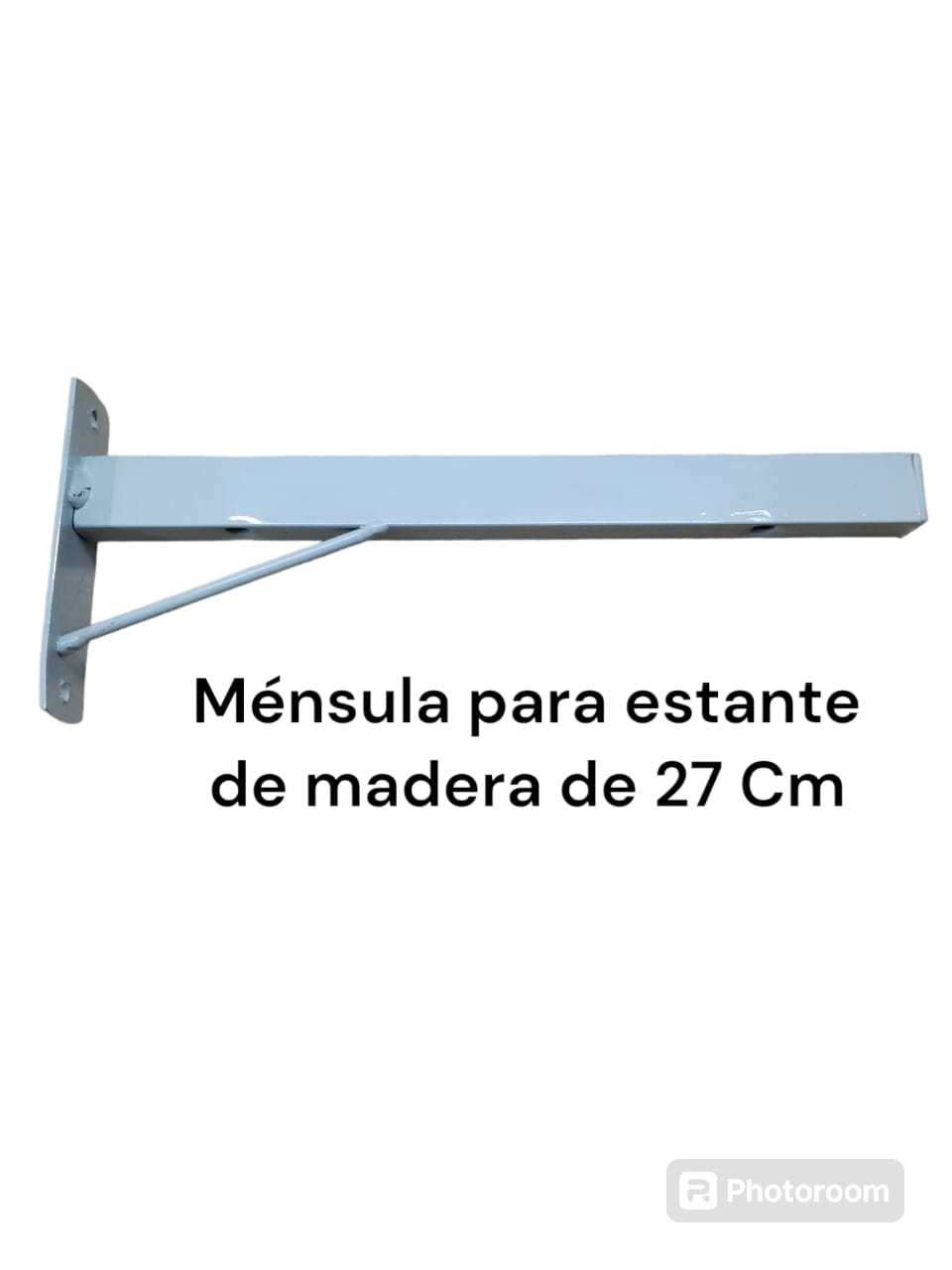 Ménsula para estante de madera de 27 Cm