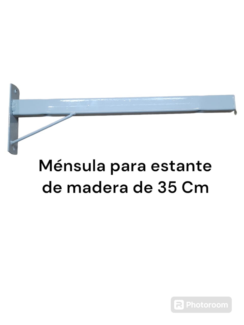 Ménsula para estante de madera de 35 Cm