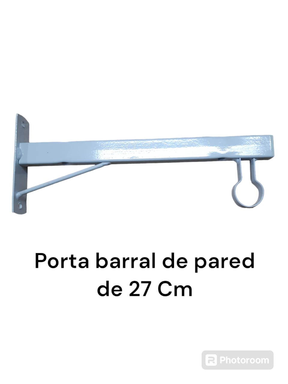 Porta barral para pared de 27 Cm