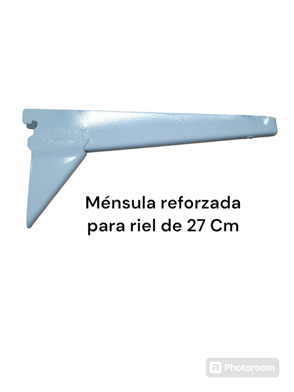 Ménsula reforzada para riel de 27 Cm