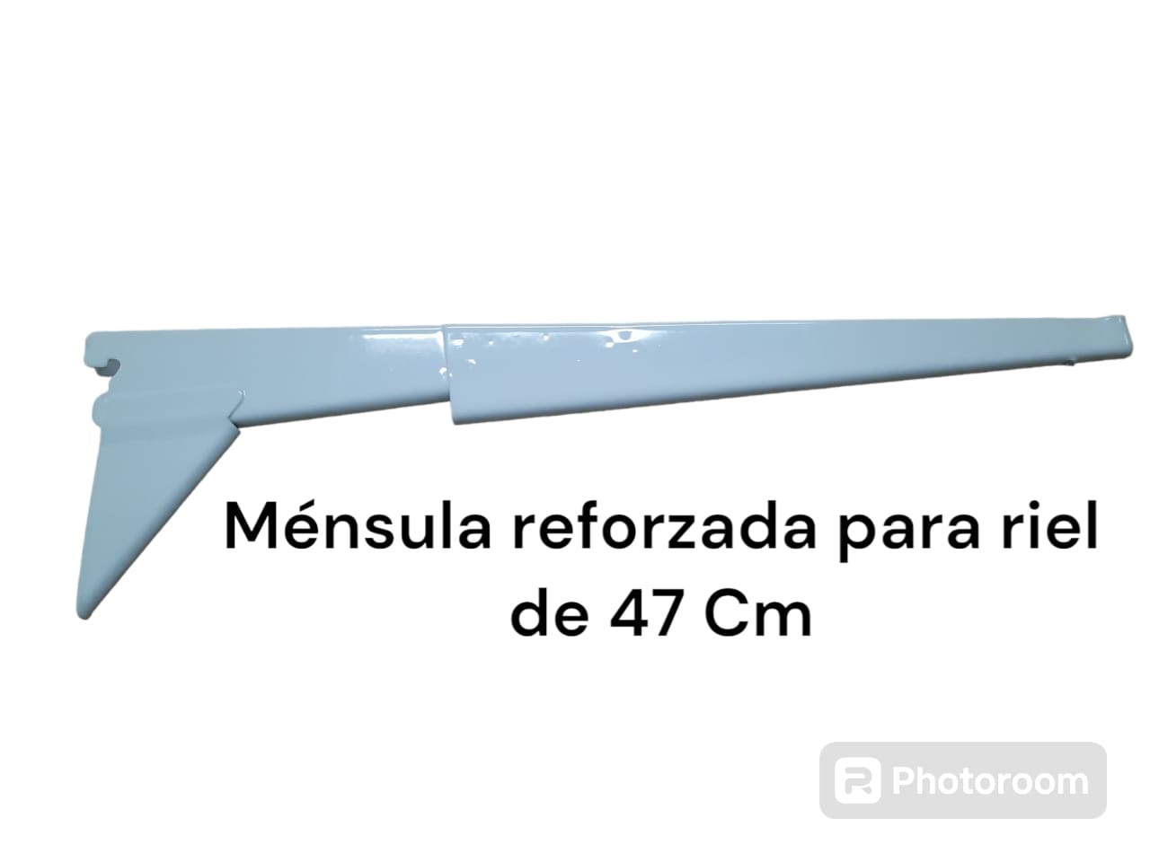 Ménsula reforzada  para riel de 47 Cm